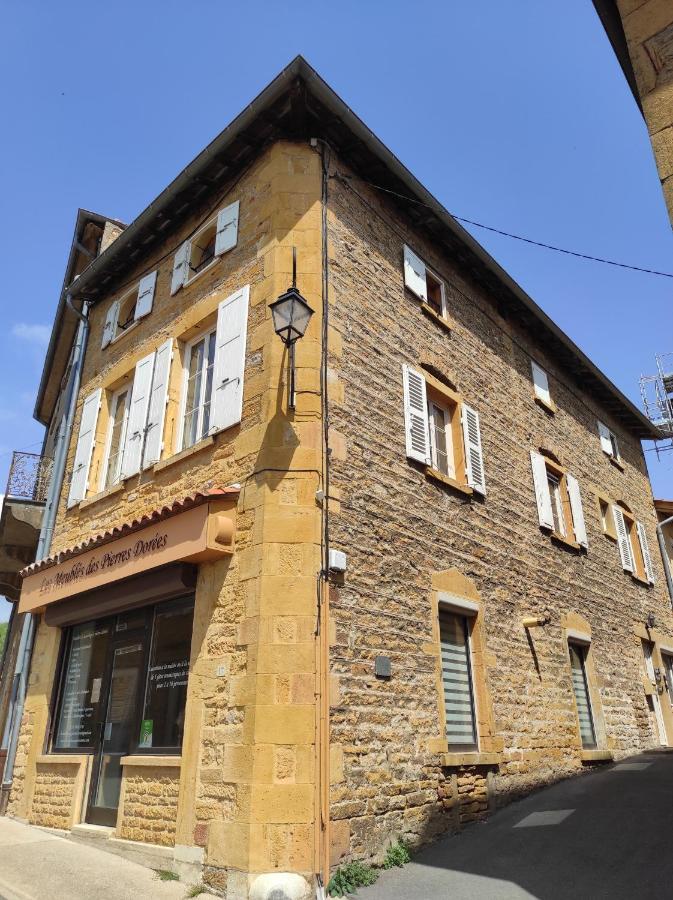 Appartement Oingt - Les Meubles Des Pierres Dorees Theize Exterior foto