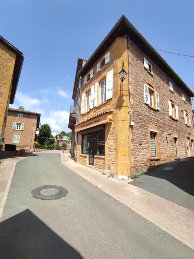 Appartement Oingt - Les Meubles Des Pierres Dorees Theize Exterior foto